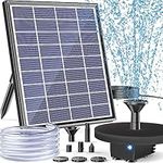 POPOSOAP Solar Water Fountain Pump 