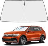 Proadsy Front Windshield Sun Shade Foldable Sunshade Protector Custom Fit 2023 2022 2021 2020 2019 2018 Volkswagen VW Tiguan Crossover, SUV, Base, Premium, Limited, Touring Accessories 2024 Upgrade