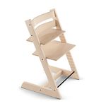 Stokke Tripp Trapp Chair from Stokke, Natural - Adjustable, Convertible Chair for Toddlers, Children & Adults - Convenient, Comfortable & Ergonomic - Classic Design