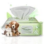 Comfy Pets Wet Wipes | Soft and Thick Fragrance Free Pet Wipes | Cats & Dog Wipes for Ears, Paws, Body, and Bum | Biodegradable Pet Wipes for Puppies - Pack of 4 (Each 104)