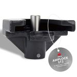 Trailer Coupler Lock 2'' for RV, Boat, Camper & Utility Trailers – Heavy Duty Anti-Theft Hitch Lock – Stainless Steel & Ductile Cast Iron – Made in Canada by AMPLOCK