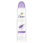 Dove Advanced Care Lavender Scent Dry Spray Antiperspirant Deodorant for Women with Pro-Ceramide Technology for Soft, Resilient Skin 107 g