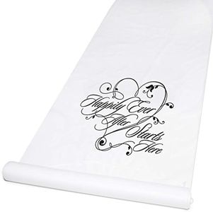 Hortense B. Hewitt Wedding Accessories Happily Ever After Aisle Runner