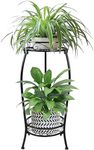 DelSol Metal Plant Stand Indoor Out