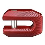 RENO Winch Hook, Flat Winch Shackle Mount Connector with Iron Pin & Rubber Guard - 30,000lbs Capacity Compatible with ATV UTV SUV Pickup Trucks Vehicle Recovery Towing (Red, 1 Pack)