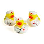 Fun Express 12 Pieces, Nurse Rubber Duckies - 12 Ducks | Nurse's Week Gifts | Nurse Appreciation | Nursing Student Gifts