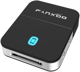 Fanxoo DockPro 30 pin Bluetooth 5.0 Adapter for Bose soundDock 30 pin to lightning adapter Bluetooth Receiver Compatible for iPhone iPod Docking Station