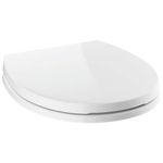 Delta 801903-WH Round Front Slow-Close Toilet Seat in White