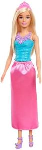 Barbie Dreamtopia Princess Doll (Blonde), Wearing Pink Skirt, Shoes and Tiara, Toy for Kids Ages 3 Years Old and Up