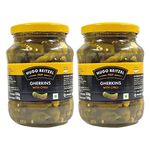 Hugo Reitzel Gherkins with Chilli, 350g | Pack of 2