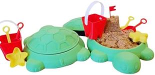 Desktop Turtle Sandbox with Sand an