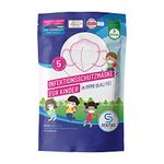 Sentias Children's Mask Pack of 5 - Mask for Children BfArM Approved - Made in Germany