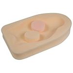 Yellow Baby Bath Support Sponge