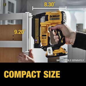 DEWALT 20V Atomic Pin Nailer – Cordless Finish Nailing Tool