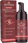 NOVEHA Extra Nove Eyelid Foaming Cleanser | Daily Skincare For Eyelashes & lids, Eye Irritations, Stye Eyes, Skin Dryness, Moisturize with Organic Ingredients, For All Skin Types - 3.38 oz