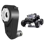 24VRS555 30000RPM Gearbox with High Torque 24V DC Motor for Kids Ride on Car SUV ATV Sports Car Parts, Electric Motor with Gear Box High Speed RS555 DC Motor Match Children Ride on Toys Accessories