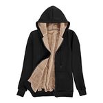 HEEKPEK Winter Jackets for Women Sherpa Coats Womens Fleece Zip Up Warm Hoodies Casual Fall Sweatshirt Jacket with Pockets