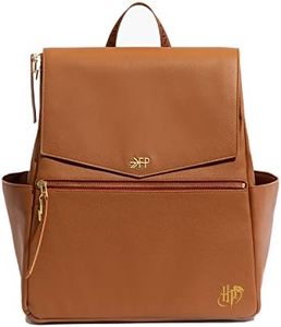 Freshly Picked Classic II Diaper Bag Backpack, Wipeable Vegan Leather Diaper Bag With Changing Pad (Harry Potter V2)