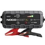 NOCO Boost XL GB50 1500A 12V UltraSafe Portable Lithium Car Jump Starter, Heavy-Duty Battery Booster Power Pack, Powerbank Charger, and Jump Leads for up to 7.0L Petrol and 4.5L Diesel Engines