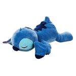 Disney Store Official Stitch Cuddleez Large Soft Toy, Lilo & Stitch, 20cm/8”, Kids Stuffed Animal Pillow Collectable Plush Doll Cushion