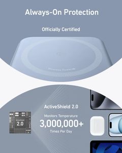 Anker MagGo 10000mAh MagSafe Power Bank – Portable Wireless Charger