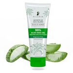 PILGRIM Korean 99% Pure Aloe Vera Gel 200ml with Vitamin E & Vitamin B5 for Face & Hair | Hydrates & Soothes Skin | Conditions & Softens Hair | Free from Parabens, Sulphates, Mineral Oils & Fragrance