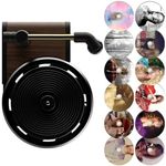 Gittoovo 12 Pcs Record Player Design Car Air Freshener Set, Car Fragrance Diffusers Clips, Funny & Personalised Retro Car Perfume Vent Clip Accessories for Music Fans