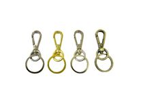 Lt Keychains and Keyrings, Set of 4, Waist Hanging, Key management, Unisex, Key Ring for Car, Key chain for Bike, Multi-Colour