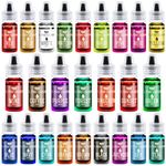 Gel Food Coloring - 26 Vivid Colors Food Coloring Gel for Baking, Cake Decorating, Cookie, Fondant and Macaron - Tasteless Food Color Dye for Icing, Frosting, DIY Slime Making and Crafts - 6ml Bottles