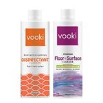 Vooki Ecofriendly Disinfectant Floor & Surface Cleaner, Green Chemistry 500ml - (Combo Pack of 2)