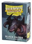 Dragon Shield Outer Sleeves – Matte Black 100 CT – Card Sleeves - Smooth & Tough - Compatible with Pokémon, Magic The Gathering Cards & Digimon MTG TCG OCG & Hockey Cards