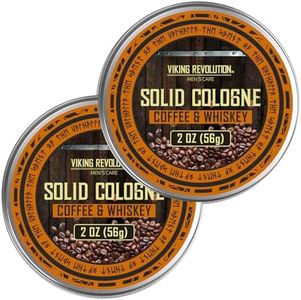 Viking Revolution Solid Cologne - Men's Travel Balm Cologne with Wax