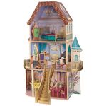 KidKraft 65912 Disney Princess Belle Enchanted Dollhouse, Multicolored