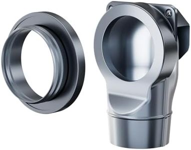 VOXWELLY Magnetic Dryer Vent Coupling Easy to Clean Quick Connector Airtight Seal Dryer Vent Connector Kit Including a 2.6ft 4" Duct and two Clamps