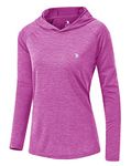 YSENTO Womens Long Sleeve Running Gym Tops Sports Workout Yoga Lightweight Training Hoodies(purple,xl)