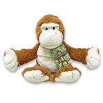 General Healthcare Cozy Creatures Microwavable Kids Heatable Cuddly Monkey Teddy - Warm hugs