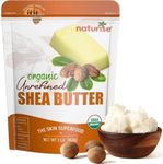 Naturise - African Shea Butter Raw Organic, Pure Shea Butter Raw Organic for Skin and Hair, Shea African Butter Skin Moisturizer, Raw Shea Butter Without Artificial Fillers & GMOs, 1 lb