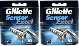 Gillette Sensor Excel Cartridges - 10 ct, Pack of 2