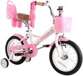 RULLY 16 Inch Kids Bike for 4 5 6 7