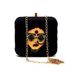 REDHORNS Girls Swag Graphic Printed Ladies Clutch Bag With Detachable Sling Chain