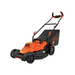 BLACK+DECKER Electric Lawn Mower, 12-Amp, 17-Inch (BEMW482BH)