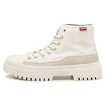 Levi's Women's Patton S Sneakers, Off White, 4 UK