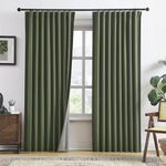 RAIN CITY 2 PCs Olive Green Linen B