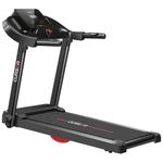 CURSOR FITNESS Home Folding Treadmill with Pulse Sensors, 2.5 HP Quiet Brushless, 7.5 MPH, 265 lbs Capacity