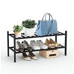 Bamboo Shoe Rack Organizer for Clos