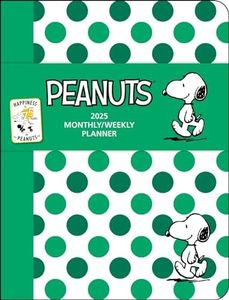 Peanuts 12-Month 2025 Weekly/Monthly Planner Calendar