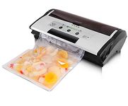 Fresh World FW-3150 Commercial Automatic Vacuum Sealer with Built-in Roll Storage, Cutter with starter Bags and Roll