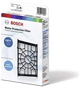 Bosch Hausgeräte Bosch BBZ02MPF Washable Motor Protection Filter Fits BGL70/BGB7, BSGL3, BGL35, BGL45/BGB45, BGLS4, BGL31/BGL4, BSGL5/BGL5S, BGL80/BGL85/BGB8 S, White