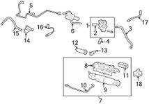 Ford Motor Co Fuel Vapor Filter - F87Z9B328AB