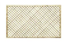 183cm x 120cm (6x4) Elite Diamond Trellis/Lattice Garden Screening Wood Fence